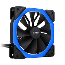 Dark 120Mm Solid Rıng Mavi Led Fan - 1