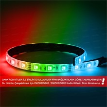 Dark 35cm Ultra Bright RGB LED Şerit (21x LED) (RGB Kit Uyumlu - 4pin Bağlantılı) - 1
