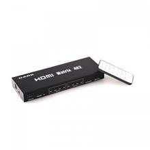 Dark Full HD 4 Giriş 2 Çıkışlı Uzaktan Kumandalı HDMI Switch (Seçici)  - 1