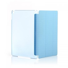 Dark iPad Air 2 Smart Cover ve Deri Kılıf (Mavi) - 1