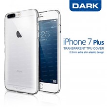 Dark iPhone 7 Plus 0,5mm Ultra İnce Şeffaf Görünmez Kılıf - 1
