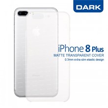 Dark iPhone 8 Plus 0,3mm Ultra İnce Mat Kılıf - 1