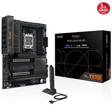 ASUS PROART X870E-CREATOR WIFI, 4xDDR5, 4xM.2, HDMI, DP, Type-C, PCIe 5.0, Wi-Fi 7, Bluetooth v5.4, AM5 Soket GAMING Anakart