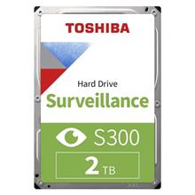 TOSHIBA S300, HDWT720UZSVA, 3.5", 2TB, 128Mb 5400 Rpm, 7/24 Güvenlik HDD