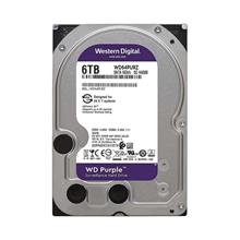 WD PURPLE, WD64PURZ, 3.5", 6TB, 256Mb, 5400 Rpm, 7/24 Güvenlik, HDD (Türkiye Distribütörü Garantili)