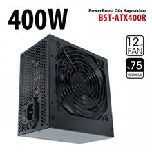 PowerBoost BST-ATX400R 400W, Sata, 12cm Fan,  BOX PSU