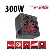 PowerBoost BST-ATX300R 300W, Sata, 12cm Fan,  BOX PSU
