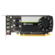 PNY QUADRO VCNT1000-4GB-SB, T1000, 4GB, DDR6, 128Bit, Tek Fan, 4xMini DP, Ekran Kartı