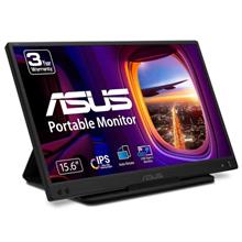 ASUS ZenScreen MB166C 15.6" 5ms, 60Hz, Full HD, USB-C, Düşük Mavi Işık, FreeSync, IPS Panel, Taşınabilir USB Monitör