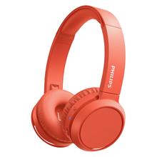 PHILIPS TAH4205RD/00, KIRMIZI, Bluetooth 5.0, Kablosuz, Bas Arttırma Düğmesi, Yastıklı Kafa Bandı, 29saat Oynatma Süresi, 10mt Algılama Mesafesi, Microfonlu Kulaklık