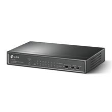 TP-LINK TL-SF1009P, 8 Port, MegaBit, PoE 65W, 1 Port Uplink, Yönetilemez, Metal Kasa, Masaüstü Switch
