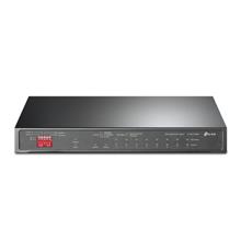 TP-LINK TL-SG1210MP, 8 Port, GigaBit, PoE 123W, 1 Port GigaBit Lan, 1 Port GigaBit SFP, Yönetilebilir, Metal Kasalı Switch