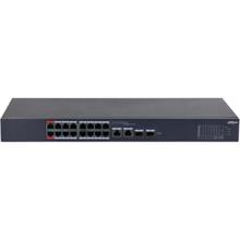 DAHUA CS4218-16ET-240, 16Port, Megabit, PoE 240W, 2 Port SFP Gigabit Combo, Cloud Yönetilebilir, Switch
