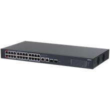 DAHUA CS4228-24GT-375, 24Port, Gigabit, PoE 375W, 2 Port Uplink, 2 Port SFP Gigabit Combo, Cloud Yönetilebilir, Switch