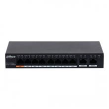 DAHUA PFS3010-8GT-96, 8 Port, GigaBit, PoE 96W, 2 Port GigaBit Uplink, Yönetilemez, Masaüstü Switch