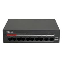HILOOK NS-0110MP-60, 8 Port, Megabit, PoE 60W, 2 Port Megabit Uplink, Yönetilemez, Masaüstü Switch