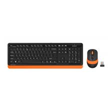 A4 TECH FG1010 Turuncu FSTYLER Türkçe Q 2,4Ghz  Kablosuz Klavye Mouse Set