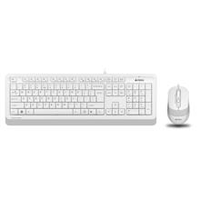 A4 TECH F1010 Beyaz FSTYLER USB Kablolu Türkçe M.Medya Klavye Mouse Set
