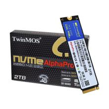 TwinMOS NVMe2TB2280AP, AlphaPro, 2TB, 3600-3250Mb/s, Gen3, NVMe PCIe M.2 2280, SSD, TLC, 3DNAND