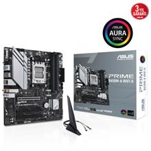 ASUS PRIME B650M-A WIFI II, 4xDDR5, 2x M.2, D-SUB, HDMI, DP, Wi-Fi 6, Bluetooth v5.2, AM5 Soket GAMING Anakart
