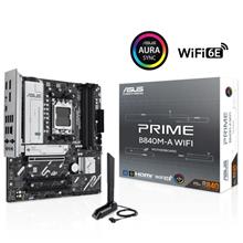 ASUS PRIME B840M-A WIFI, 4xDDR5, 3x M.2, HDMI, 2x DP, Type-C, WI-FI 6E, Bluetooth 5.3, AM5 Soket GAMING Anakart