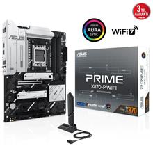 ASUS PRIME X870-P WIFI, 4xDDR5, 4xM.2, HDMI, DP, Type-C, Wi-Fi 7, Bluetooth v5.4, AM5 Soket GAMING Anakart