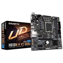 GIGABYTE H610M H V2 DDR4, rev1.0, 3200Mhz. 2xDDR4, M.2, D-SUB, HDMI, 12-13.14.Nesil, LGA1700 Soket, Anakart