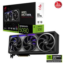ASUS ROG-ASTRAL-RTX5090-O32G-GAMING, 32Gb, 512Bit, GDDR7, 2xHDMI, 3xDP GAMING Ekran Kartı