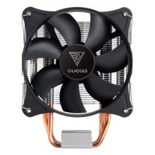 GAMDIAS BOREAS E1-410 MONO, 120mm, CPU  Kule Tipi Hava Soğutma, Doğrudan Temas Teknolojisine Sahip 4 adet Gelişmiş Bakır Isı Borusu (AMD AM4 ve INTEL Tüm işlemciler ile uyumlu)