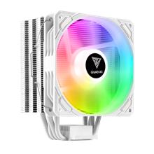GAMDIAS BOREAS E1-410 WH, White Edition, 120mm, CPU Kule Tipi Hava Soğutma, Doğrudan Temas Teknolojisine Sahip 4 adet Gelişmiş Bakır Isı Borusu (AMD AM4-AM5 ve INTEL Tüm işlemciler ile uyumlu)