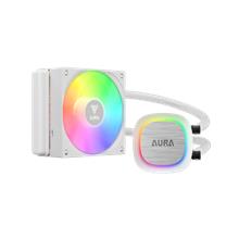 GAMDIAS AURA GL120 V2 WH, White Edition, 120mm,  RGB, 1 Fanlı, CPU Sıvı Soğutma