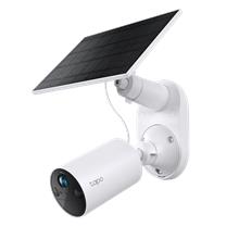TP-LINK Tapo C410 KIT, 3,0Mpix, Dış Mekan, IP65, WiFi, 9Mt. Renkli Gece Görüşü, İki Yönlü Ses, Güneş Enerjili Güvenlik Kamerası Kiti