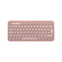 LOGITECH K380S, Pebble Keys 2,  Rose, 920-011861, Bluetooth, Türkçe, Q, Multimedya, Mini Klavye