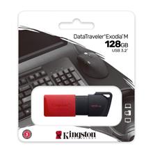 KINGSTON DTXM/128GB USB 3.2 Data Traveler Exodia M Flash Disk (Siyah-Kırmızı)