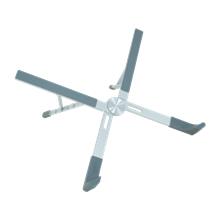 FRISBY FNC-5140ST, 10"-17.3" Taşınabilir,  Katlanır, Notebook Standı, 5 Kademeli Ayarlanabilir Yükseklik, Alüminyum (Gümüş)