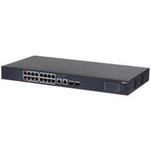 DAHUA CS4220-16GT-240, 16Port, Gigabit, PoE 240W, 2 Port Gigabit Uplink, 2 Port SFP Gigabit Combo, Cloud Yönetilebilir, Switch