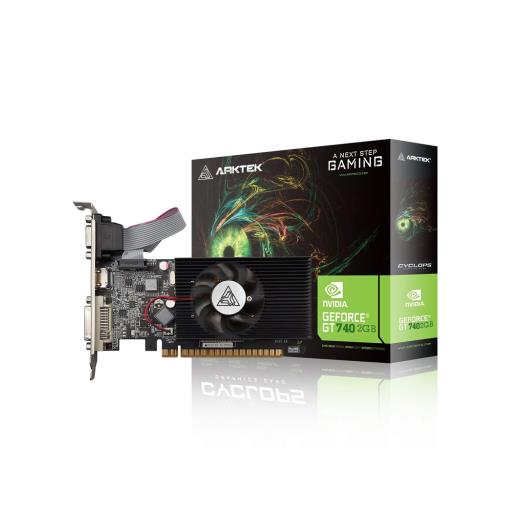 ARKTEK CYCLOPS, AKN740D3S2GL1, GT740, 2Gb, GDDR3, 128Bit, 1xD-Sub, 1xDVI, 1xHDMI Ekran Kartı