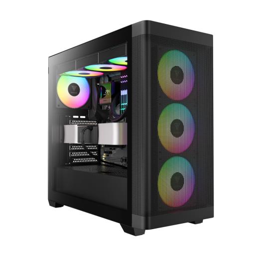 GAMDIAS ATHENA M3, 2000W,  Tempered Glass, Type-C, Mesh Ön Panel, ARGB, ATX, Professional GAMING KASA