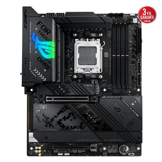 ASUS ROG STRIX X870-F GAMING WIFI, 4xDDR5, 4xM.2, HDMI, DP, Type-C, Wi-Fi 7, Bluetooth v5.4, AM5 Soket GAMING Anakart
