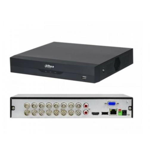 DAHUA XVR5116HS-5M-I3, 16 Kanal, 5Mpix H265+, 1 HDD, 5in1 DVR Cihazı