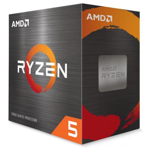 AMD RYZEN 5 5600 6 Core, 3,50-4.40GHz,  35Mb Cache, 65W, Wraith Stealth FAN, AM4 Soket, BOX (Kutulu) (Dahili Grafik YOK, Fan VAR)