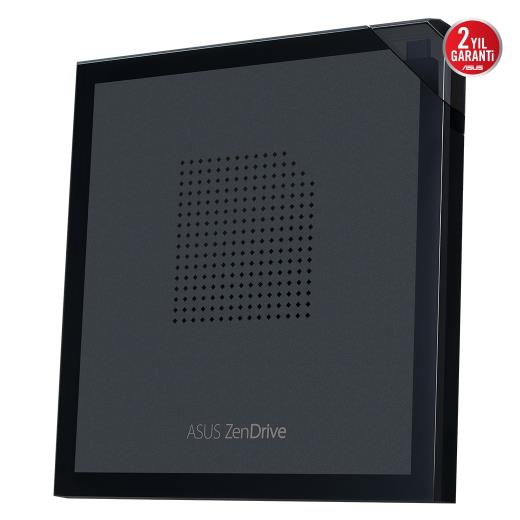 ASUS SDRW-08V1M-U ZenDrive, Usb Type-C External, Siyah, Slim, Optik Okuyucu/Yazıcı