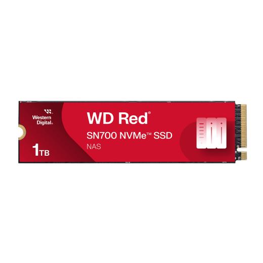 WD Red SN700, WDS100T1R0C, 1TB, 3430/3000, SERVER ve NAS için Enterprise, Gen3, NVMe PCIe M.2 2280,  SSD