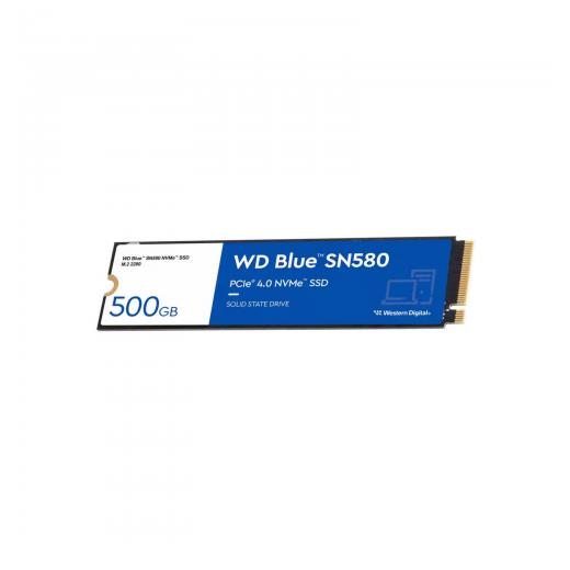 WD Blue SN580, WDS500G3B0E, 500GB, 4000/3600, Gen4, NVMe PCIe M.2 2280,  SSD