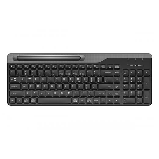 A4 TECH FBK25, Siyah, Kablosuz, Bluetooth, Türkçe Q, Multimedya, KLAVYE