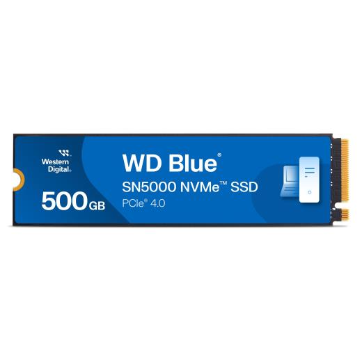 WD Blue SN5000, WDS500G4B0E, 500GB, 5000/4000, Gen4, NVMe PCIe M.2 2280,  SSD