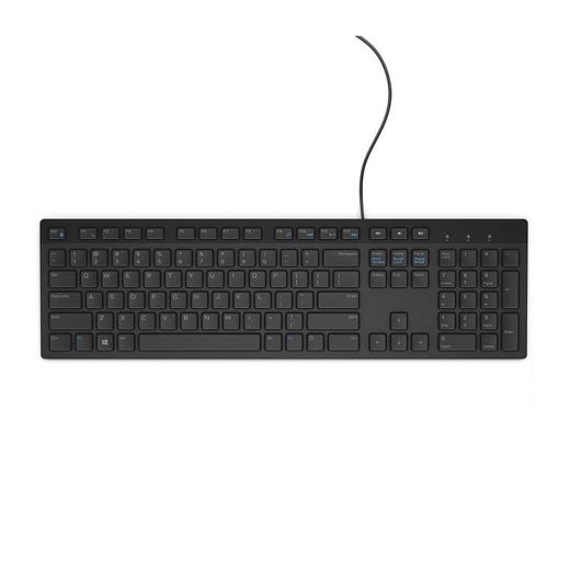 DELL KB216-BK-INT, Siyah, USB Kablolu, İngilizce, Multimedya KLAVYE