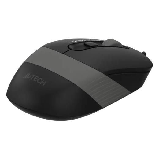A4 TECH FM10 Siyah-Gri V-Track 1600DPI, Usb Optik  Mouse