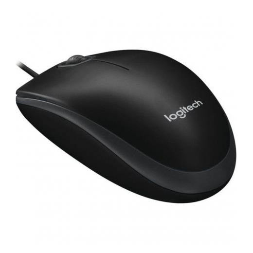 LOGITECH 910-003357, B100 Siyah, USB Kablolu, 1000dpi, Optik, 3 Tuşlu, Mouse