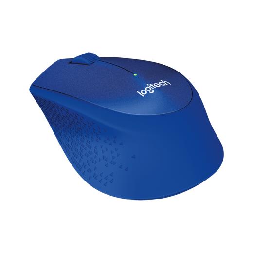 LOGITECH 910-004910, M330 Mavi, USB Nano 2,4G Kablosuz, 1000dpi, Optik, 3 Tuşlu, 24ay Pil Ömrü, Sessiz Mouse